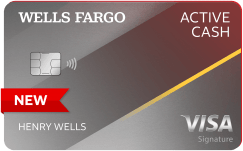 Wells Fargo Active Cash℠ Card test test test logo.