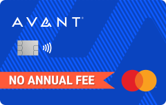 Avant® MasterCard® logo.