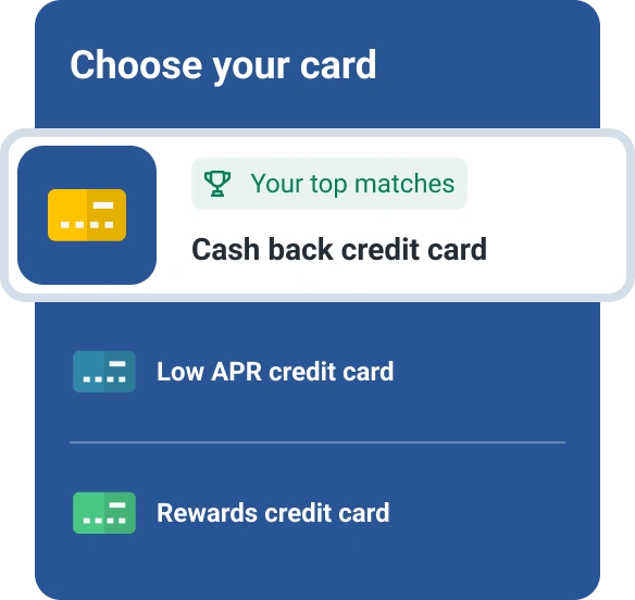 Graphic choose cash back top matches.