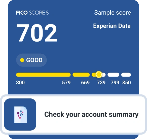 credit report and score with color band.webp