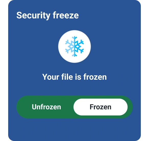Graphic support security freeze is frozen.